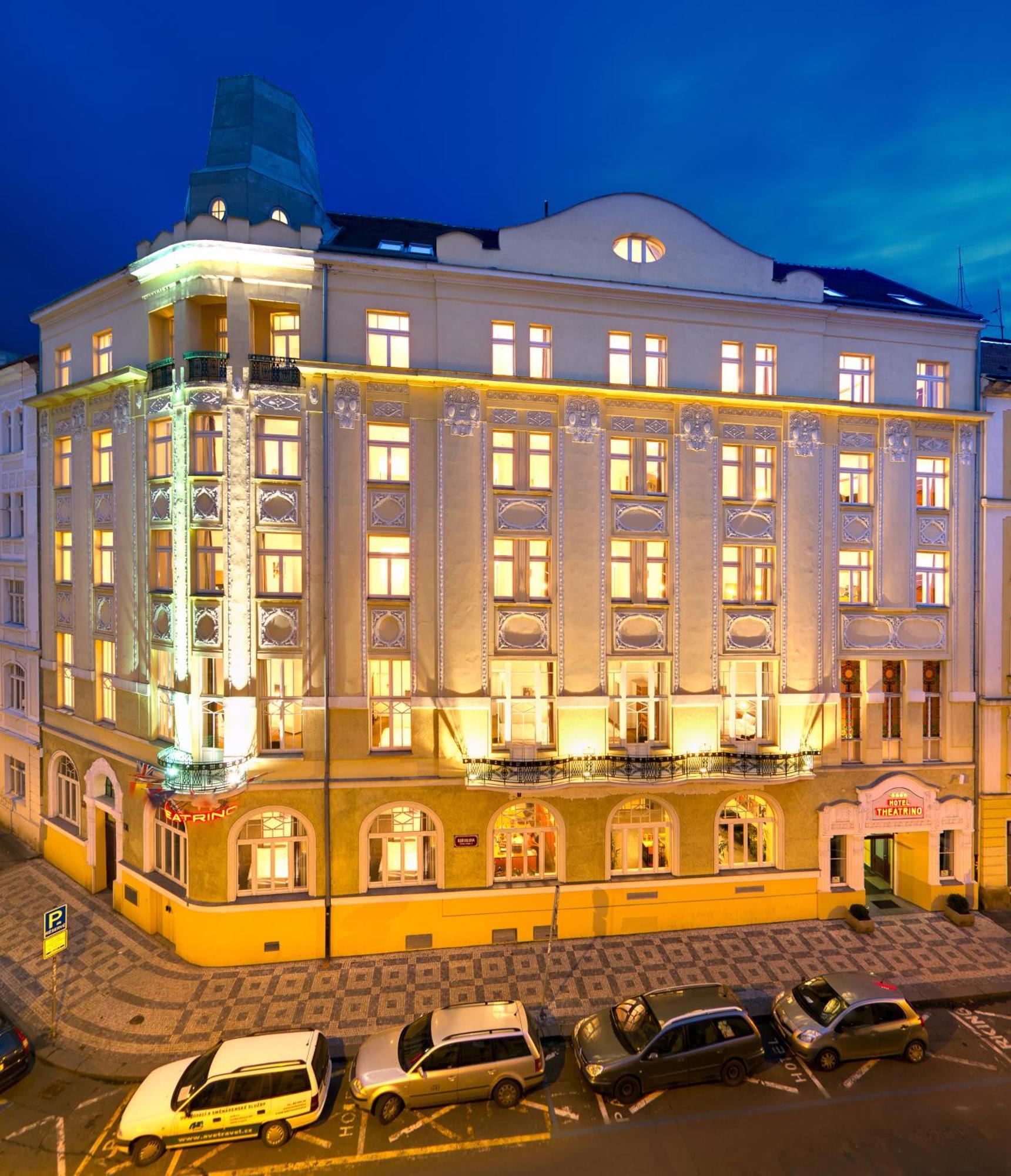 Theatrino Hotel Praga Exterior foto